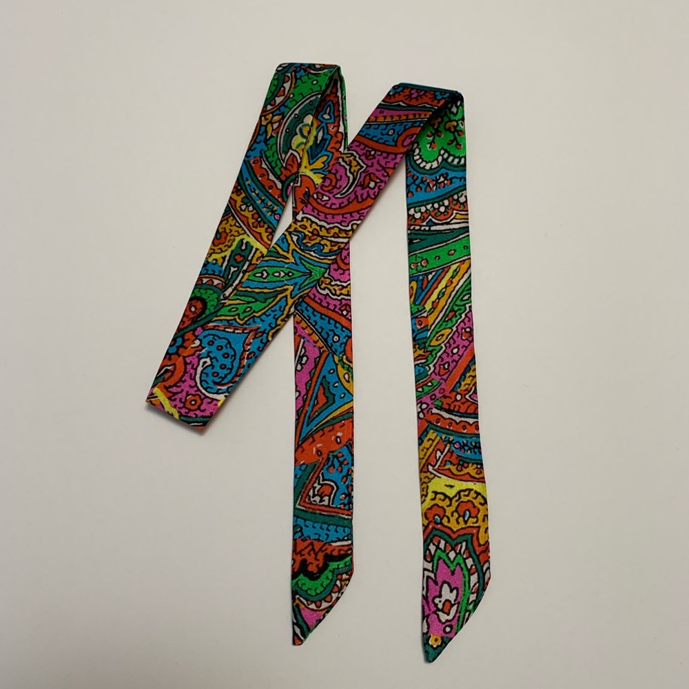 Silk Twilly - Wrist Band, Designer Fabric